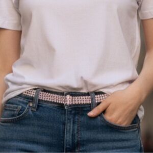 INC Stretch international concepts rhinestone waistband jeans size 6